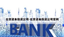 北京资本投资公司-北京资本投资公司官网