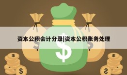 资本公积会计分录|资本公积账务处理