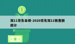 双11京东业绩-2020京东双11销售额统计