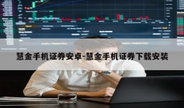 慧金手机证券安卓-慧金手机证券下载安装