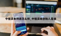 中植资本待遇怎么样_中植资本创始人是谁