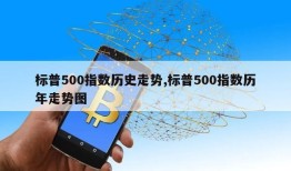 标普500指数历史走势,标普500指数历年走势图