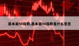 基本面50指数,基本面50指数是什么意思