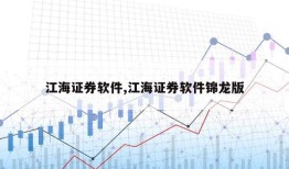 江海证券软件,江海证券软件锦龙版