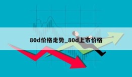 80d价格走势_80d上市价格