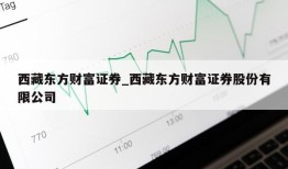 西藏东方财富证券_西藏东方财富证券股份有限公司