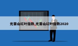 光雾山红叶指数,光雾山红叶指数2020