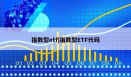 指数型etf|指数型ETF代码