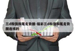 三d和值和尾走势图-福彩三d和值和尾走势图连线的