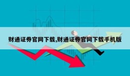 财通证券官网下载,财通证券官网下载手机版