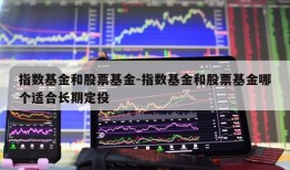 指数基金和股票基金-指数基金和股票基金哪个适合长期定投