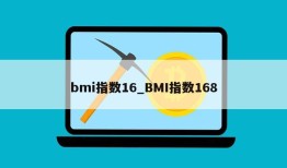 bmi指数16_BMI指数168