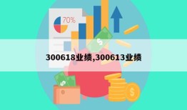 300618业绩,300613业绩