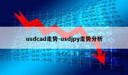 usdcad走势-usdjpy走势分析