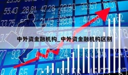 中外资金融机构_中外资金融机构区别