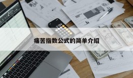 痛苦指数公式的简单介绍