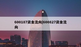 600187资金流向|600827资金流向