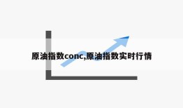 原油指数conc,原油指数实时行情