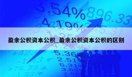 盈余公积资本公积_盈余公积资本公积的区别