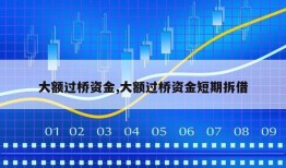 大额过桥资金,大额过桥资金短期拆借