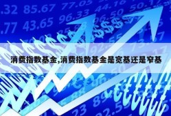 消费指数基金,消费指数基金是宽基还是窄基