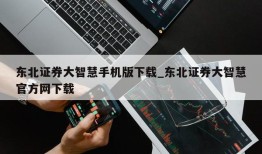 东北证券大智慧手机版下载_东北证券大智慧官方网下载