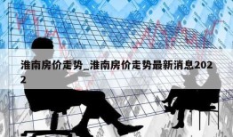 淮南房价走势_淮南房价走势最新消息2022