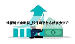 钱保姆资金断裂_钱保姆平台冻结多少资产