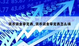 货币资金审定表_货币资金审定表怎么填