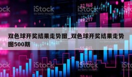 双色球开奖结果走势图_双色球开奖结果走势图500期