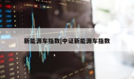 新能源车指数|中证新能源车指数