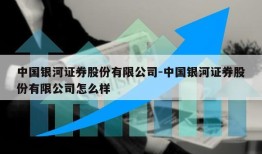 中国银河证券股份有限公司-中国银河证券股份有限公司怎么样