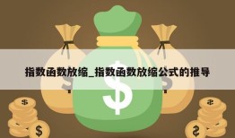 指数函数放缩_指数函数放缩公式的推导