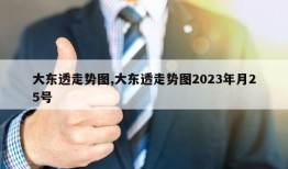 大东透走势图,大东透走势图2023年月25号