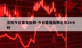 沈阳今日雾霾指数-今日雾霾指数北京24小时