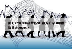 南方沪深300指数基金-南方沪深300指数基金202015