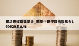 鹏华传媒指数基金_鹏华中证传媒指数基金160629怎么样