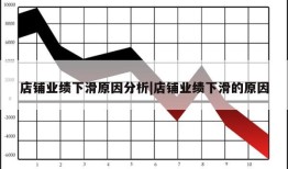 店铺业绩下滑原因分析|店铺业绩下滑的原因