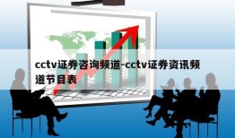 cctv证券咨询频道-cctv证券资讯频道节目表