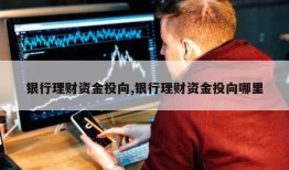 银行理财资金投向,银行理财资金投向哪里