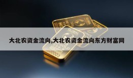 大北农资金流向,大北农资金流向东方财富网