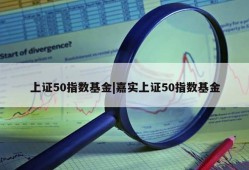 上证50指数基金|嘉实上证50指数基金