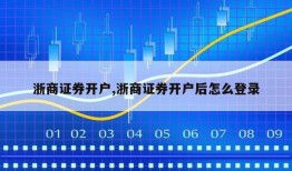 浙商证券开户,浙商证券开户后怎么登录