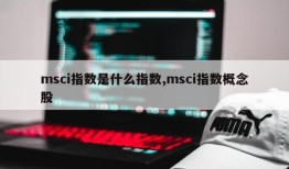 msci指数是什么指数,msci指数概念股