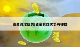 资金管理优势|资金管理优势有哪些