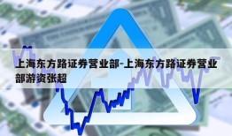 上海东方路证券营业部-上海东方路证券营业部游资张超