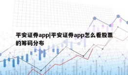 平安证券app|平安证券app怎么看股票的筹码分布