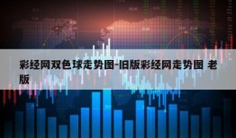 彩经网双色球走势图-旧版彩经网走势图 老版