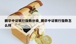 鹏华中证银行指数分级_鹏华中证银行指数怎么样