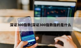 深证300指数|深证300指数指的是什么